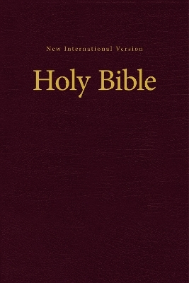 NIV, Value Pew and Worship Bible, Hardcover, Burgundy