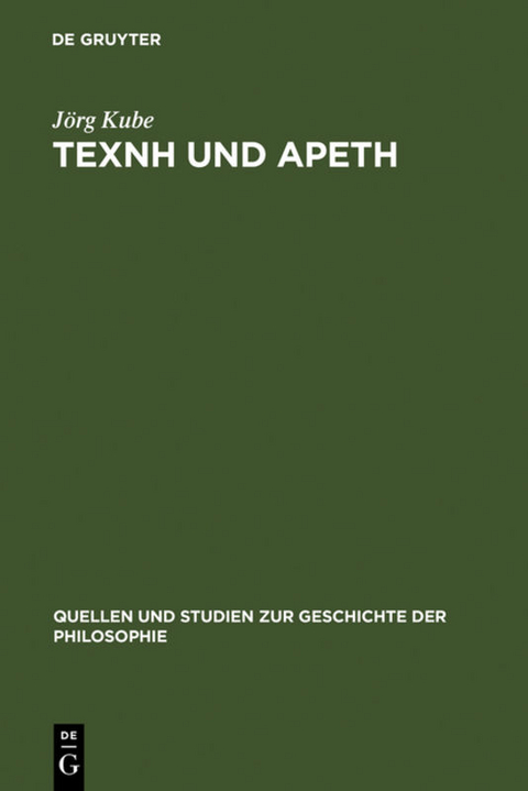 TEXNH und APETH - Jörg Kube