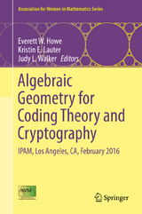 Algebraic Geometry for Coding Theory and Cryptography - 