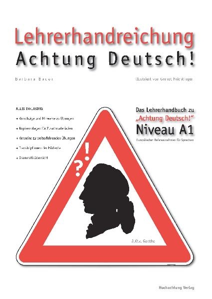 Lehrerhandreichung Achtung Deutsch A1 - Barbara Bauer