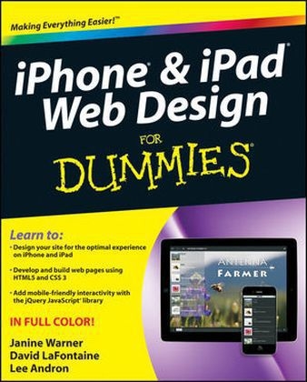 iPhone & iPad Web Design For Dummies - Janine Warner, David LaFontaine, Lee Andron