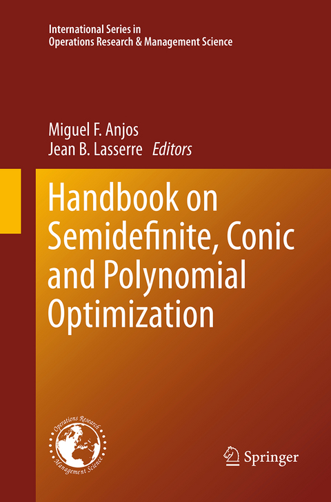 Handbook on Semidefinite, Conic and Polynomial Optimization - 
