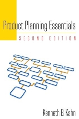 Product Planning Essentials - Kenneth Kahn