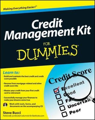 Credit Management Kit For Dummies - Stephen R. Bucci