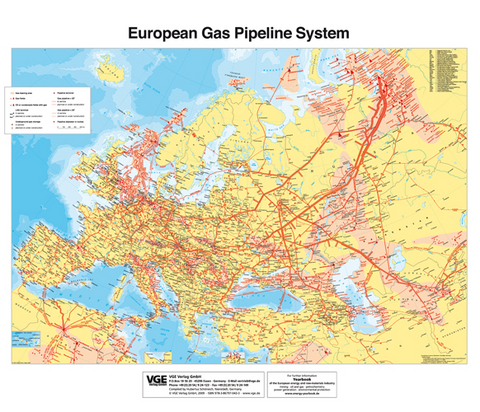 European Gas Pipeline System