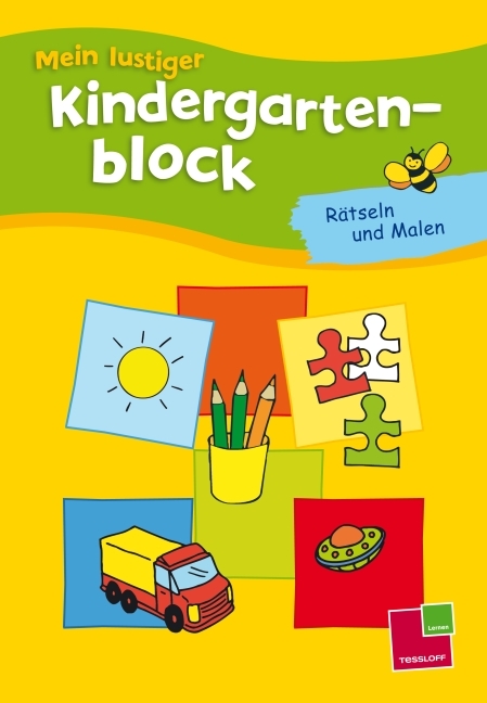 Mein lustiger Kindergartenblock. Rätseln und Malen