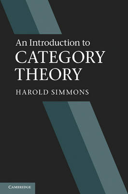 An Introduction to Category Theory - Harold Simmons