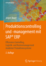 Produktionscontrolling und -management mit SAP® ERP -  Jürgen Bauer