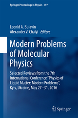 Modern Problems of Molecular Physics - 