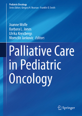 Palliative Care in Pediatric Oncology - 