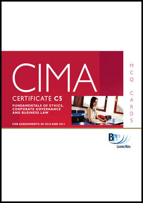 CIMA - C05 Fundamentals of Ethics, Corporate Governance and Business Law -  BPP Learning Media