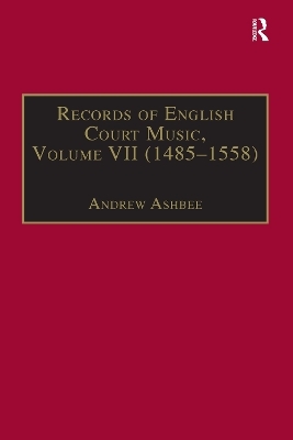 Records of English Court Music - 