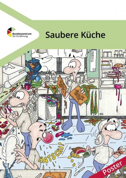 Saubere Küche - Poster - Heike Rapp, Ute Gomm