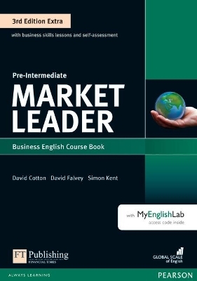 Market Leader 3rd Edition Extra Pre-Intermediate Coursebook with DVD-ROM and MyEnglishLab Pack - Clare Walsh