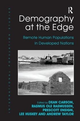 Demography at the Edge - Rasmus Ole Rasmussen, Prescott Ensign, Lee Huskey