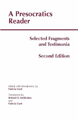 A Presocratics Reader - 