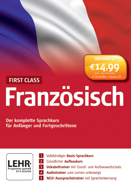 First Class Sprachkurs Französisch 11.0