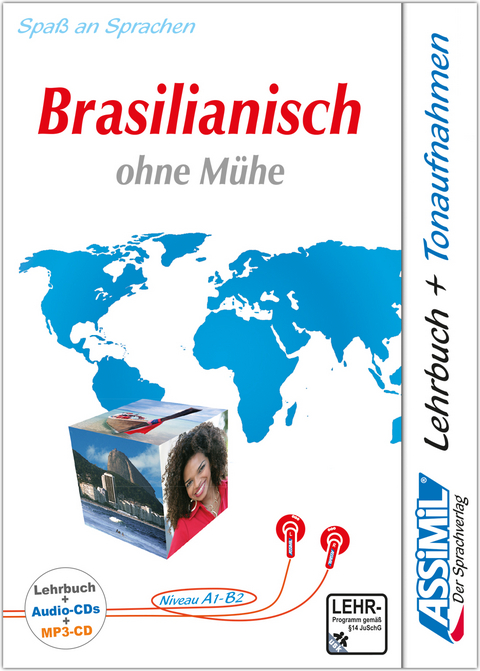 Assimil Brasilianisch ohne Mühe - Audio-Plus-Sprachkurs - Niveau A1-B2 - 