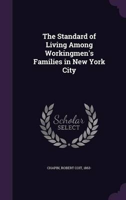 The Standard of Living Among Workingmen's Families in New York City - Robert Coit Chapin
