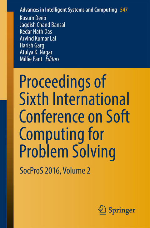 Proceedings of Sixth International Conference on Soft Computing for Problem Solving - 