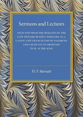 Sermons and Lectures - Edward Russell Bernard