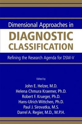 Dimensional Approaches in Diagnostic Classification - 