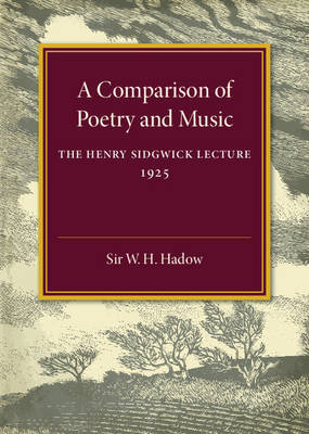 A Comparison of Poetry and Music - W. H. Hadow