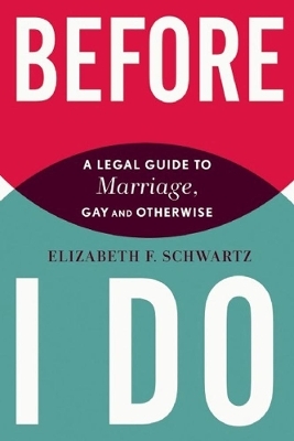 Before I Do - Elizabeth F. Schwartz