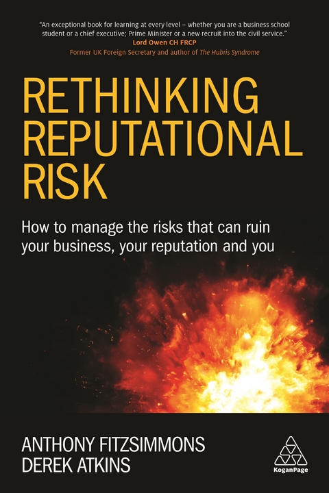 Rethinking Reputational Risk - Anthony Fitzsimmons, Prof Derek Atkins