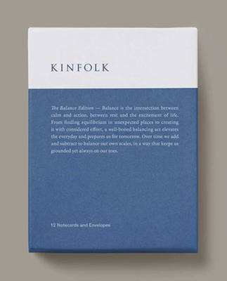 Kinfolk Notecards - the Balance Edition -  Kinfolk