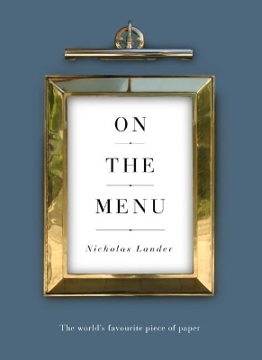 On the Menu - Nicholas Lander