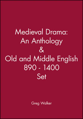 Medieval Drama: An Anthology & Old and Middle English 890 - 1400 Set - Greg Walker