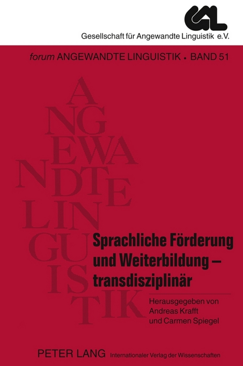 Sprachliche Förderung und Weiterbildung – transdisziplinär - 