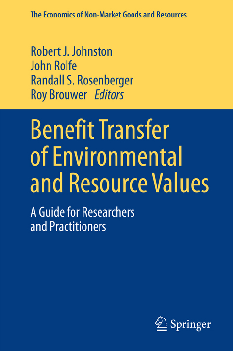 Benefit Transfer of Environmental and Resource Values - 