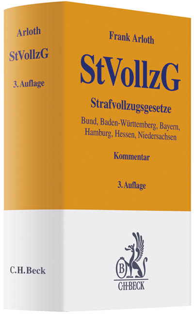 Strafvollzugsgesetz - Frank Arloth