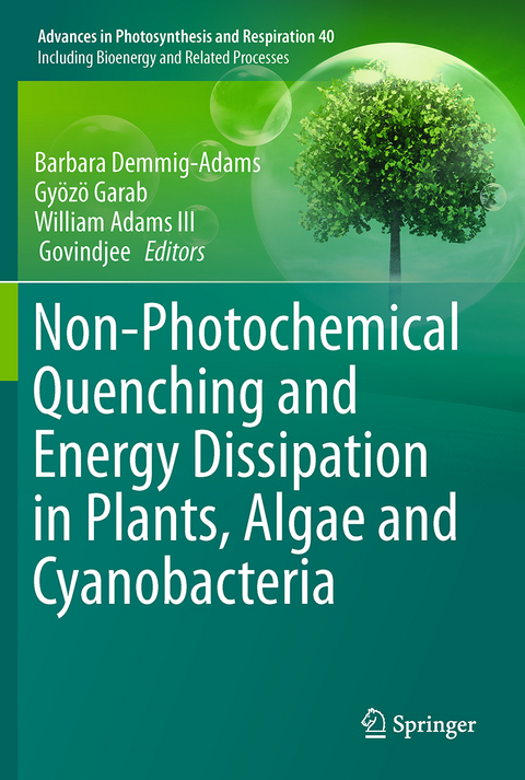 Non-Photochemical Quenching and Energy Dissipation in Plants, Algae and Cyanobacteria - 