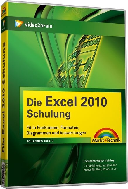 Die Excel 2010-Schulung - Video-Training - Johannes Curio,  video2brain