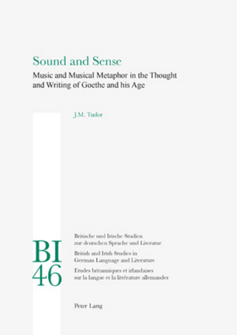 Sound and Sense - Josephine Tudor