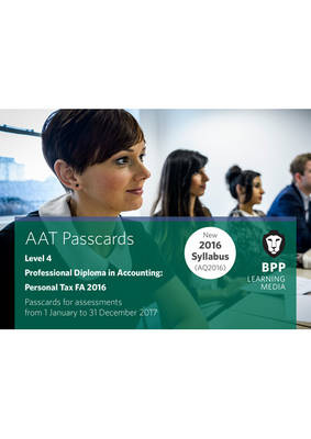 AAT Personal Tax AQ2016 FA2016 -  BPP Learning Media