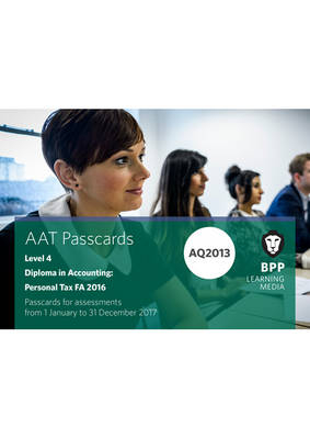 AAT Personal Tax AQ2013 FA2016 -  BPP Learning Media