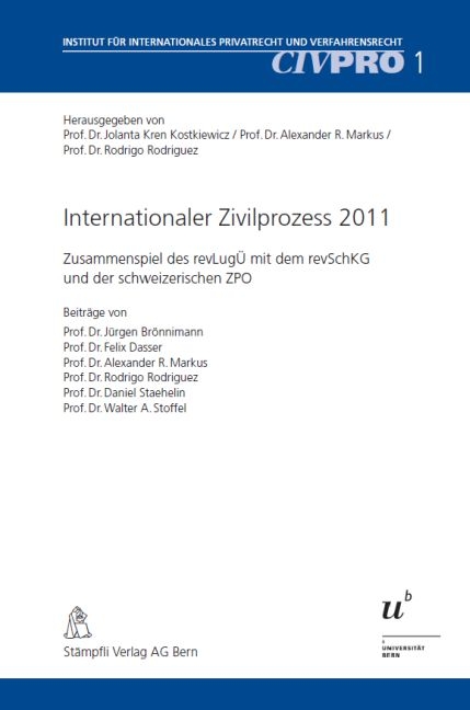 Internationaler Zivilprozess 2011 - 