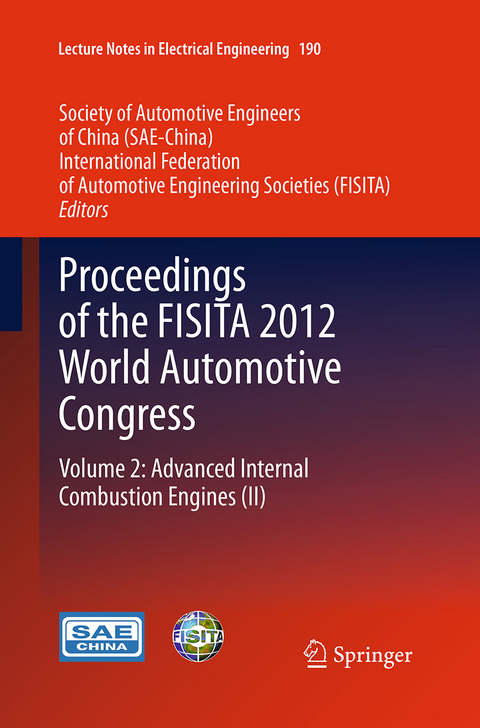 Proceedings of the FISITA 2012 World Automotive Congress