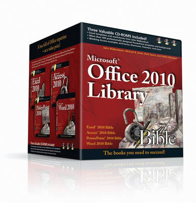 Office 2010 Library – Excel 2010 Bible, Access 2010 Bible, PowerPoint 2010 Bible, Word 2010 Bible - J Walkenbach