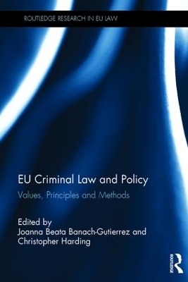 EU Criminal Law and Policy - 