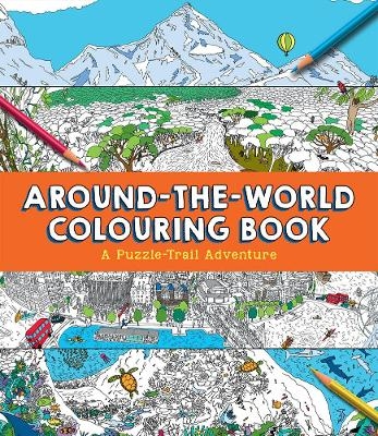 Around-the-World Colouring Book - Clive Gifford