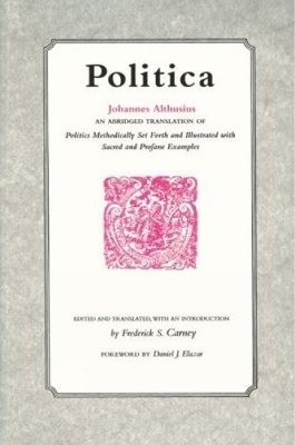 Politica - Johannes Althusius