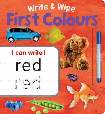 Write & Wipe First Colours Plus Pen - Lake Press
