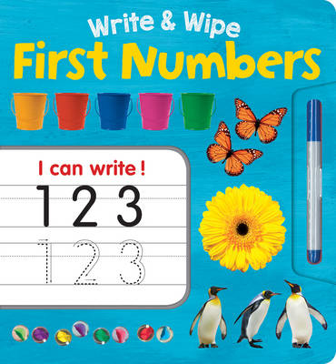 Write & Wipe First Numbers Plus Pen - Lake Press