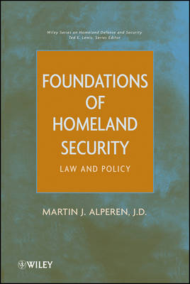 Foundations of Homeland Security - M Alperen