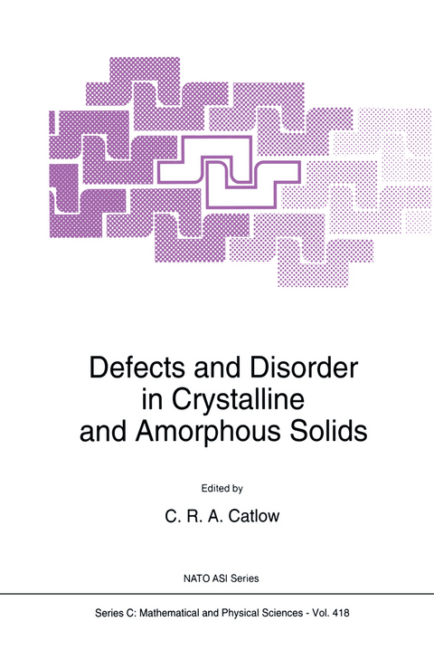 Defects and Disorder in Crystalline and Amorphous Solids - 